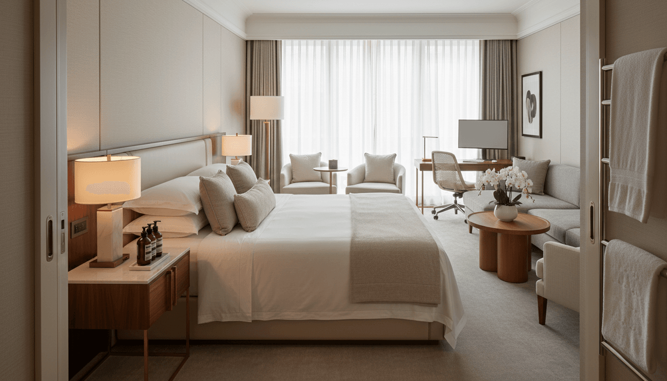 Curated luxury hotel welcome details and travel planning